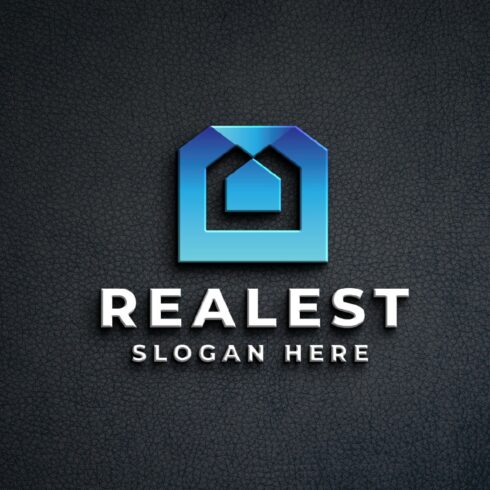 Modern Real Estate and Home Logo cover image.