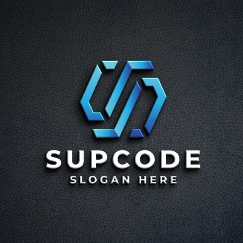 Modern S Letter Logo - Coding & Tech Design cover image.