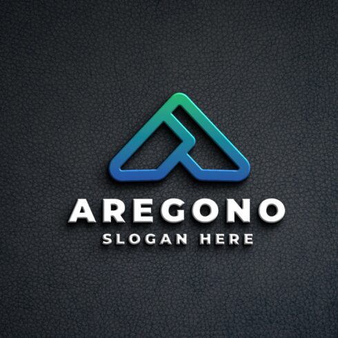 Modern Letter A Logo cover image.