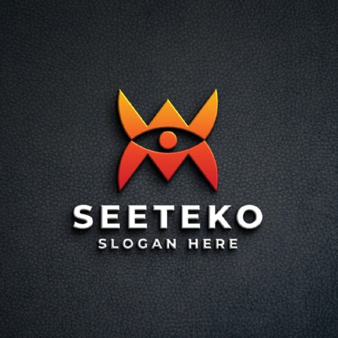 Modern Abstract Eye Logo - Tech & Vision Design cover image.