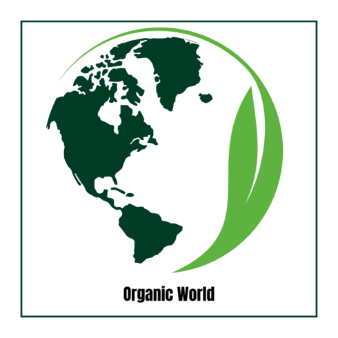 Organic world a new Logo and T-Shirt design cover image.