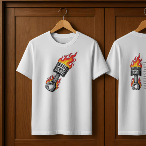Modern Graphic T-Shirt Mockup | Stylish Streetwear Apparel Design cover image.