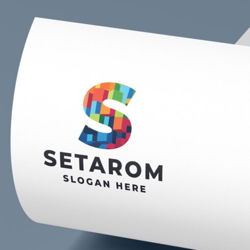 Modern S Letter Logo - Colorful Geometric Design cover image.