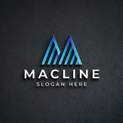 Geometric Letter M Logo cover image.