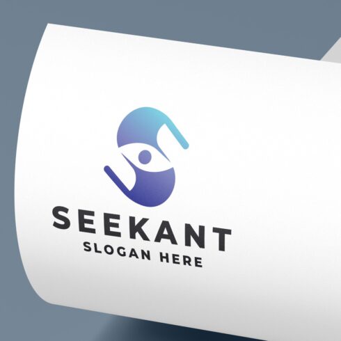 Modern S Letter Logo - Eye & Vision Design cover image.