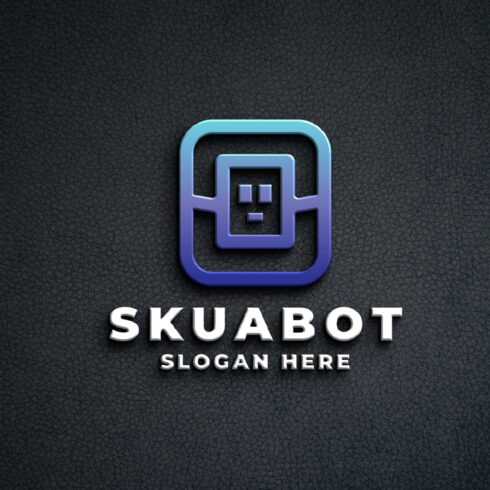 Modern Robot Bot Logo - Geometric & AI Design cover image.