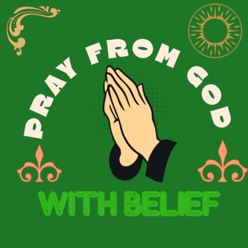 Pray from God new T-Shirts design cover image.