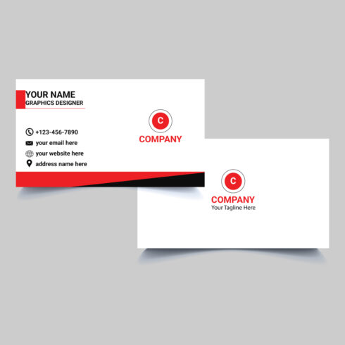 Business Card Template cover image.