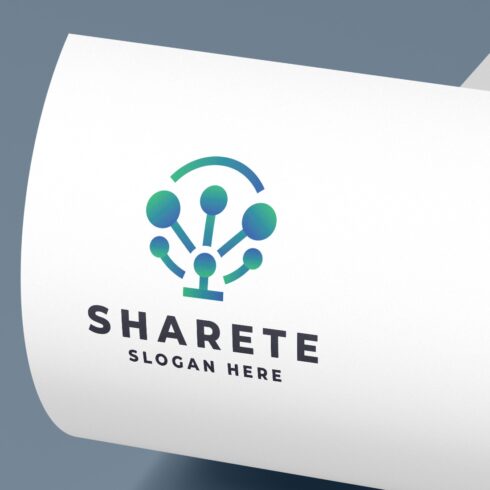 Modern Network Logo - Data & Sharing Design cover image.