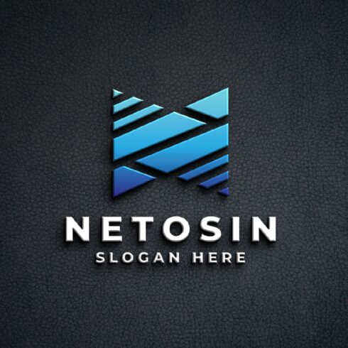 Geometric Letter N Logo cover image.