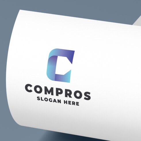 Professional Modern C Letter Logo cover image.