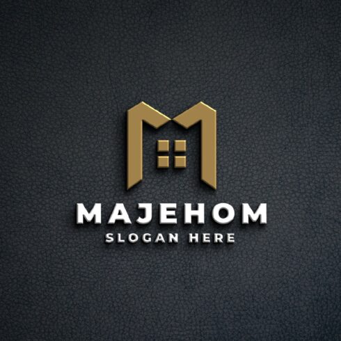 Modern Real Estate Letter M Logo cover image.