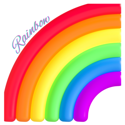 Rainbow is a new T-Shirts design cover image.