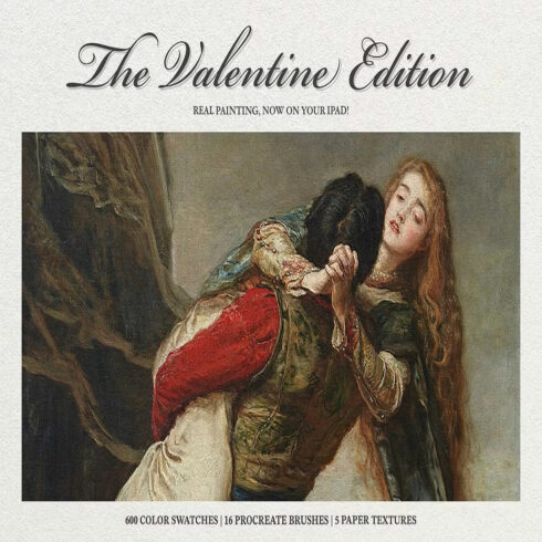 Valentine (2025) Procreate Kit cover image.
