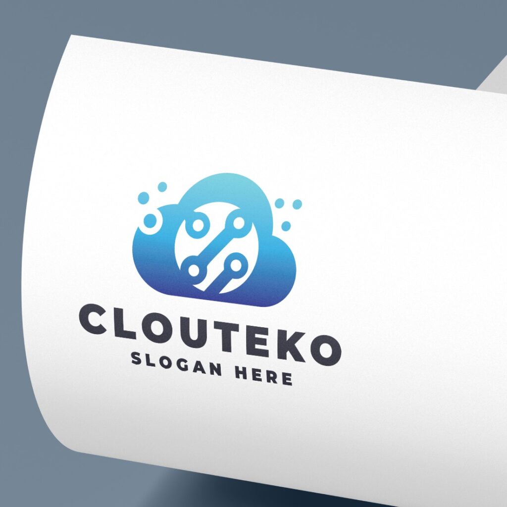 Cloud Ai Tech Logo - MasterBundles
