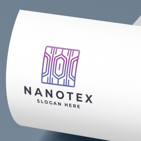 Geometric Square Tech Logo cover image.