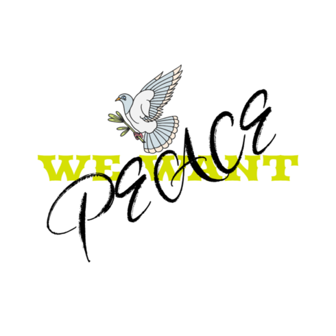 Peace is a new T-Shirt design cover image.
