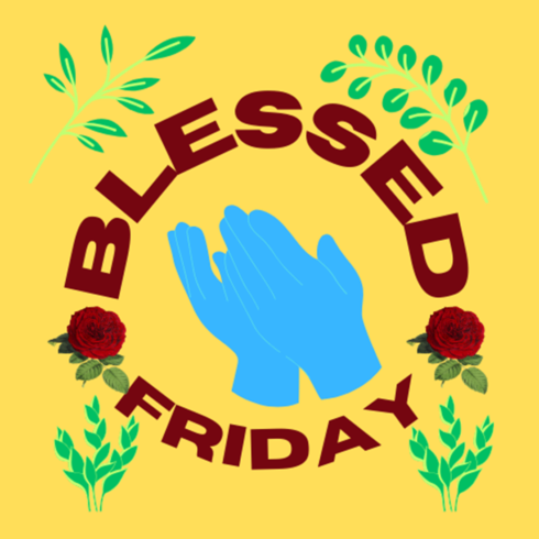 Blessed Friday Logo cover image.