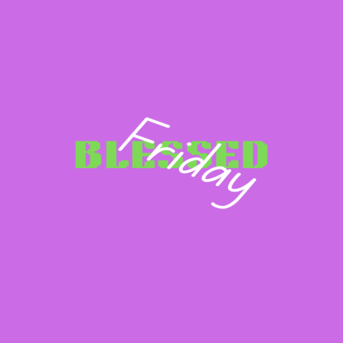 Blessed Friday new T-Shirts design cover image.