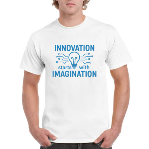 Innovation Starts with Imagination Tech Shirt Gift cover image.
