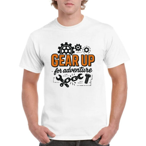 Gear Up for Adventure Mechanic Tools Tee cover image.