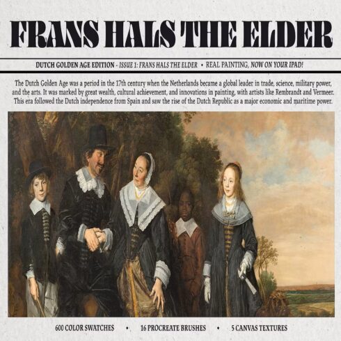 Frans Hals Procreate Kite cover image.