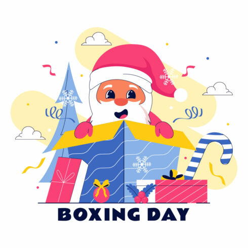 12 Boxing Day Sale Illustration cover image.