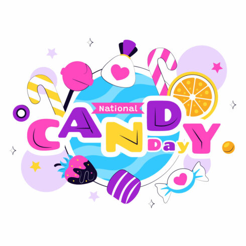 10 National Candy Day Illustration cover image.
