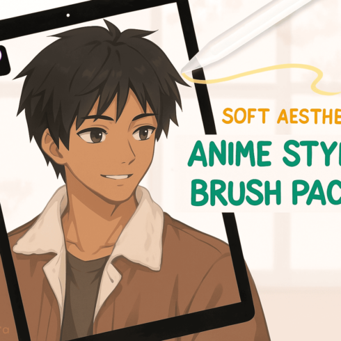 740+ Procreate Interior Design Stamps & Manga Megapack Bundle cover image.