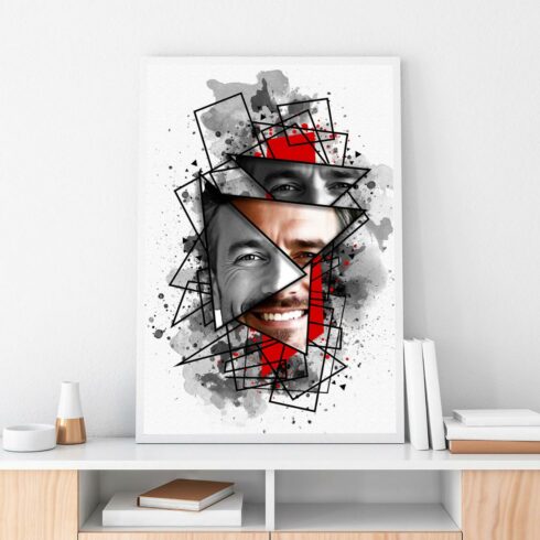 Abstract Mixed Media Art Effect cover image.