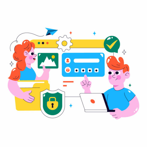 12 Data Privacy Illustration cover image.