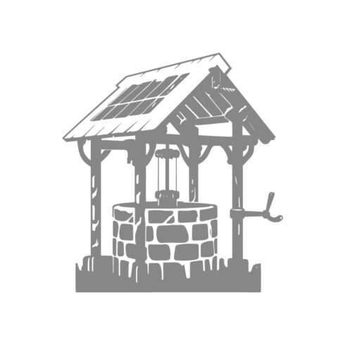 Rustic Stone Water Well Illustration cover image.