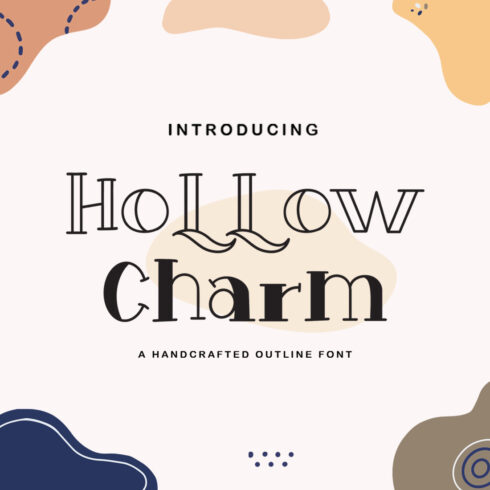 Hollow Charm Handcrafted Font cover image.