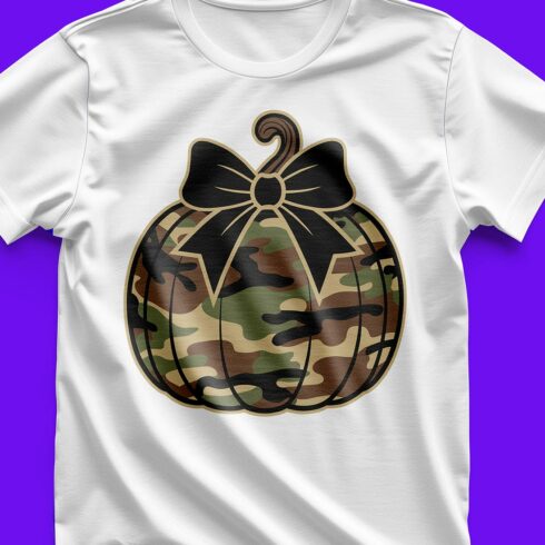 Camo Pumpkin Glitter Png, Preppy Pumpkin png cover image.