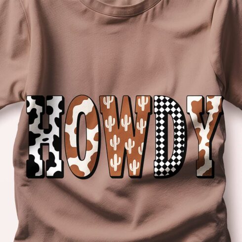 Howdy PNG, Western Halloween Ghost Sublimation cover image.