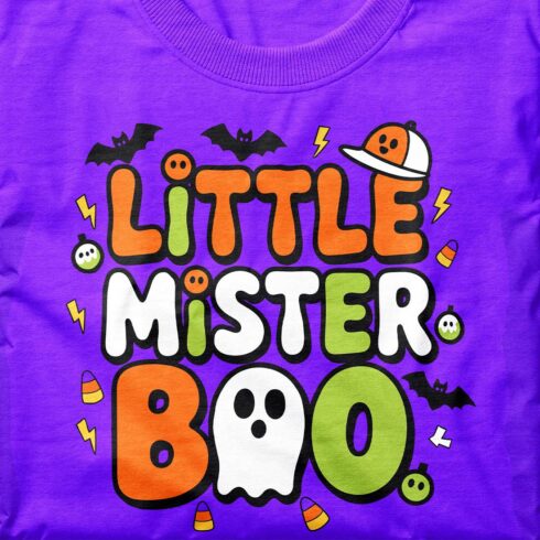 Preppy Kids Halloween T-shirt design cover image.