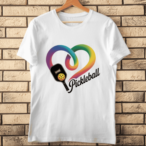 Pickleball Lover T-shirt Design cover image.