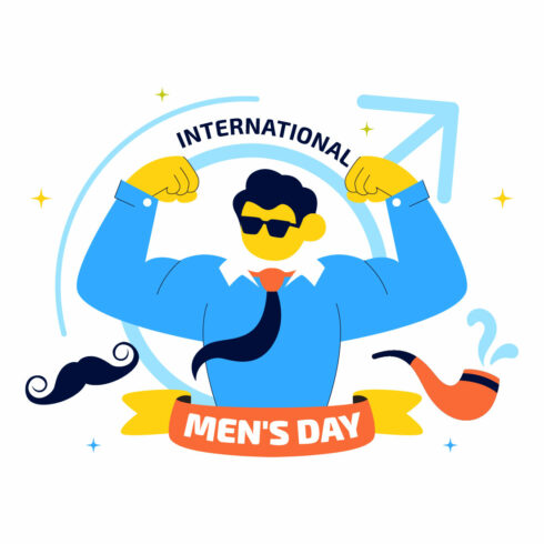 10 International Men's Day Illustration cover image.