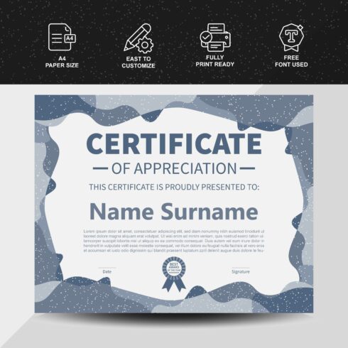 Certificate of Dedication cover image.