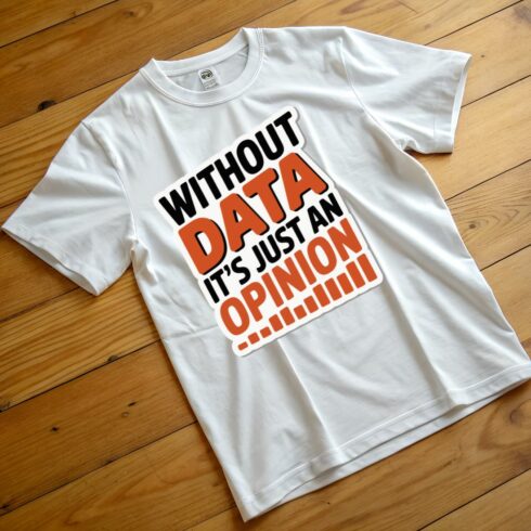 It’s Just an Opinion Typography T-Shirt Design (PNG for POD) cover image.
