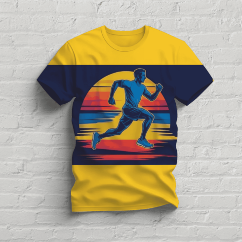"Unleash the Athlete Within" T-SHIRT MOCKUP cover image.