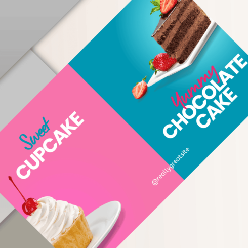 Twitter Template "Choco Bliss in Every Bite" cover image.