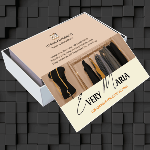 Business Card for Alteration & Tailoring Expert cover image.
