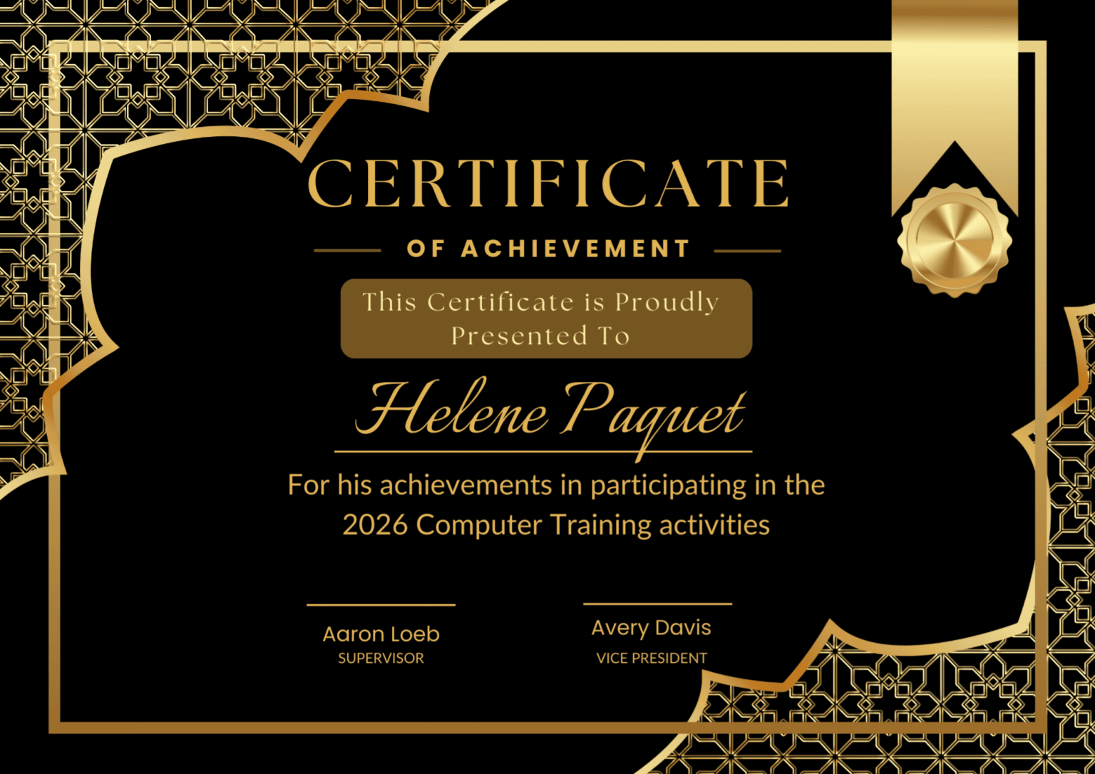 Certificate of Competence in Computer Skills - MasterBundles