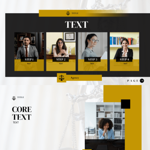 Presentation Template - A01 cover image.