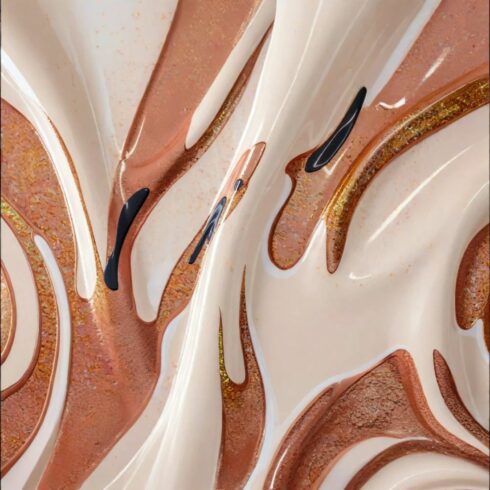 Abstract beige background with gold and black accents, creating a luxurious and elegant texture, perfect for adding a touch of sophistication to any design project cover image.