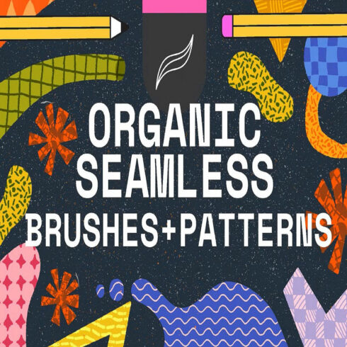 Illustrator Organic Seamless Pattern cover image.