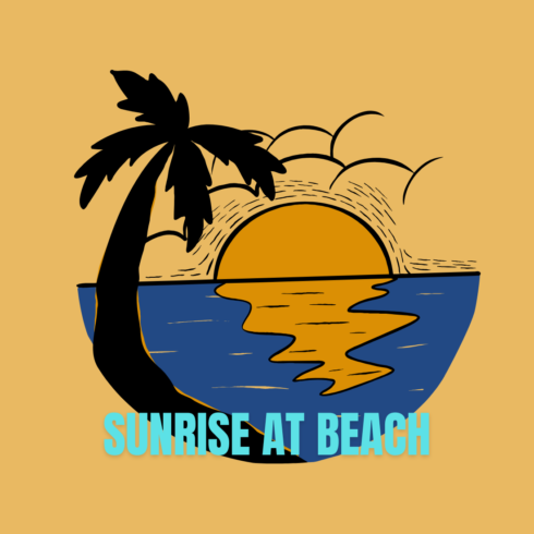 Sunset 1 a new T-Shirt design cover image.