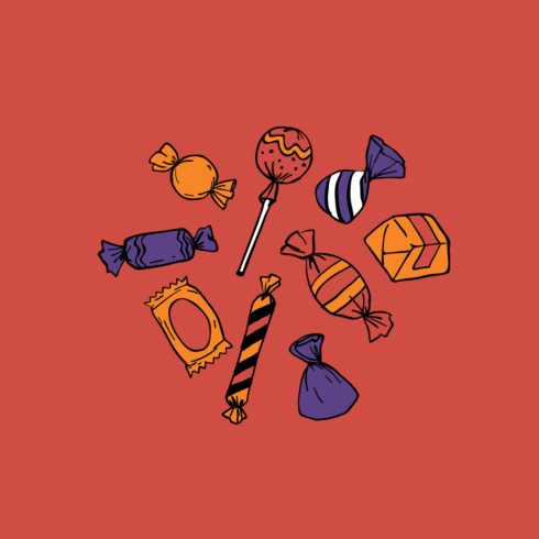 Candies a new T-Shirt design cover image.