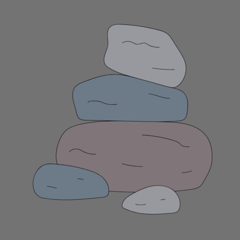 Rock formation a new T-Shirt design cover image.